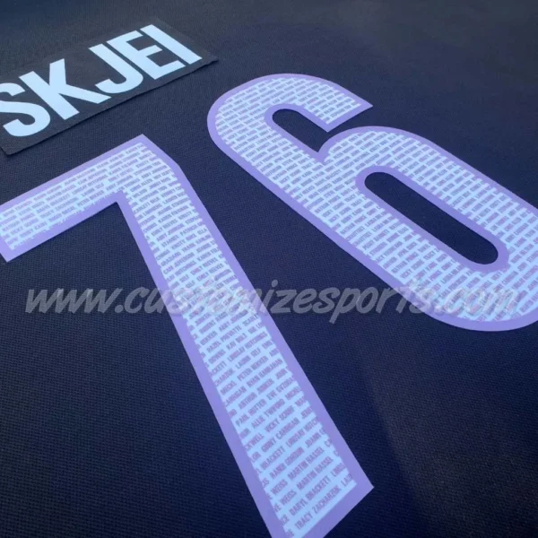 Carolina Hurricanes Customized Number Kit For 2019 HFC Jersey - Image 9