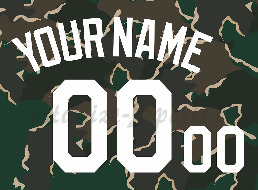 Baseball San Diego Padres Customized Number Kit for 2001 Camo jersey –  Customize Sports