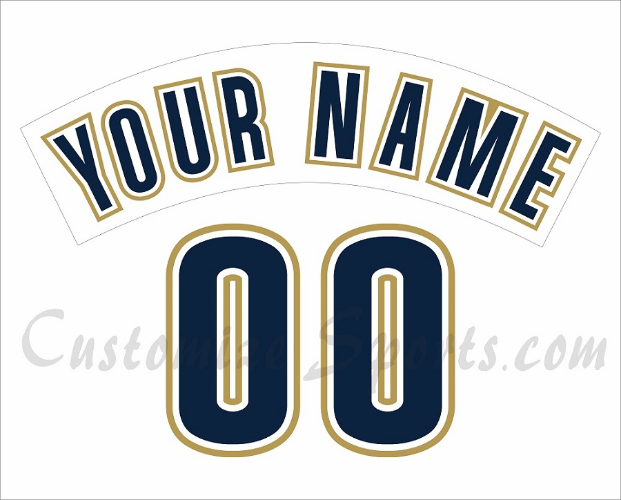 Baseball Houston Astros Customized Number Kit for 1994 Home Jersey