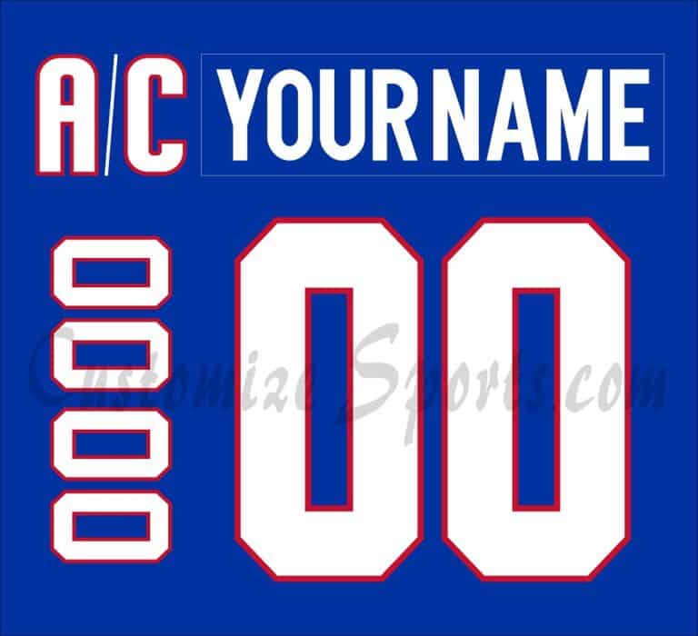 NCAA UMass Lowell River Hawks Customized Number Kit For 2021Present