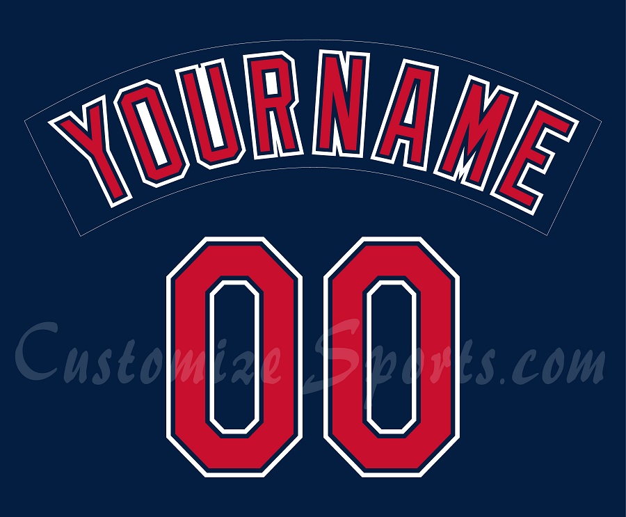 cleveland indians personalized jersey
