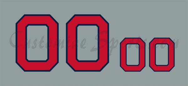 Los Angeles Angels Customized Number Kit For 1973-1974 Road Jersey