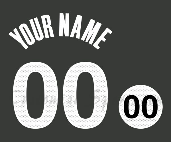 Basketball Brooklyn Nets Customized Number Kit for 2020-2021 Earned Edition Jersey