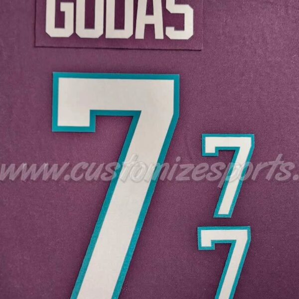 Anaheim Ducks Customized Number Kit for 2023-2024 30th Anniversary Jersey - Image 4