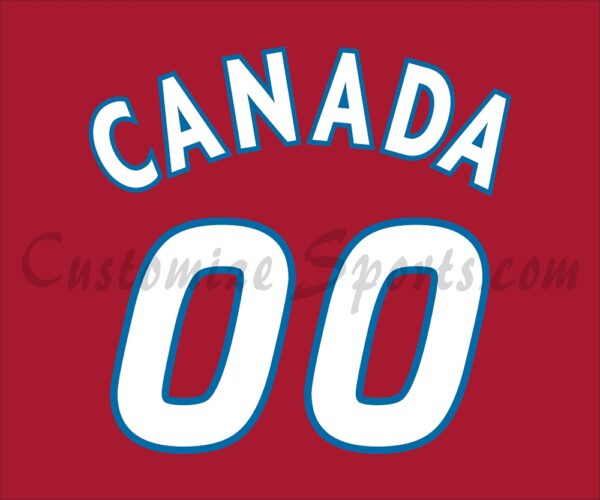 Baseball Toronto Blue Jays Customized Number Kit for 2009 Canada Day Jersey