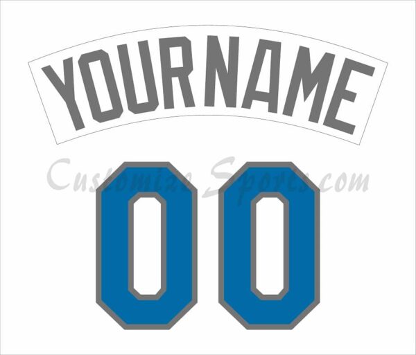 Baseball Tampa Bay Rays Customized Number Kit for 2016 Father's Day Jersey