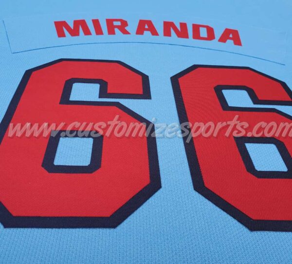 Baseball St Paul Saints Customized Number Kit for 2023 Copa Santos de San Pablo Jersey - Image 3