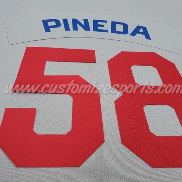 Baseball St Paul Saints Customized Number Kit for 2023 Copa Santos de San Pablo Jersey - Image 5