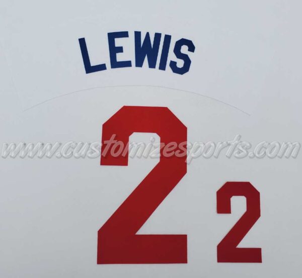 Baseball St Paul Saints Customized Number Kit for 2023 Copa Santos de San Pablo Jersey - Image 6