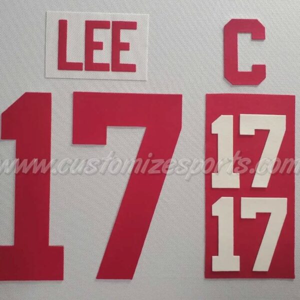 Calgary Flames Customized Number Kit For 2023 Heritage Classic Jersey - Image 8