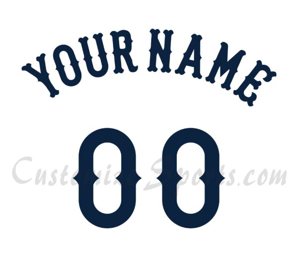 Baseball Chicago White Sox Customized Number Kit for 1976-1981 Home Jersey