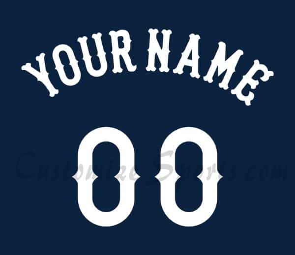 Baseball Chicago White Sox Customized Number Kit for 1976-1981 Road Jersey