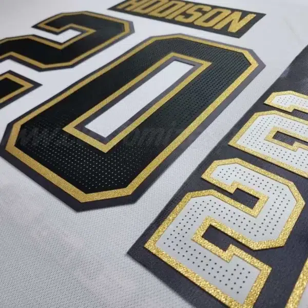 Henderson Silver Knights Customized Number Kit for 2021-Present Home Jersey - Image 4