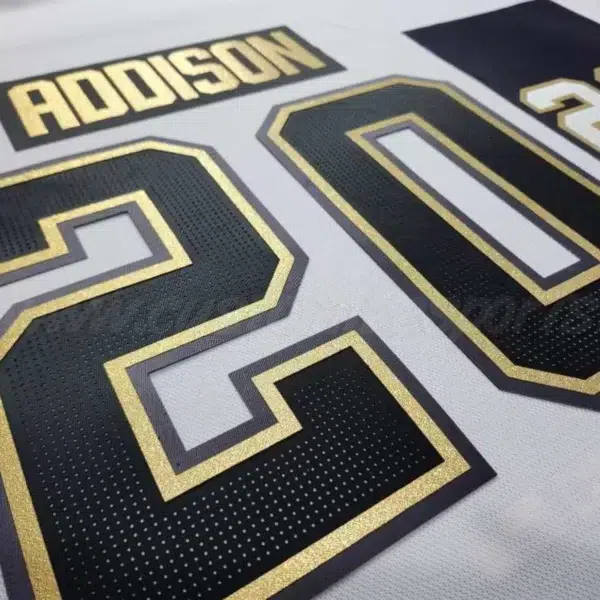 Henderson Silver Knights Customized Number Kit for 2021-Present Home Jersey - Image 5