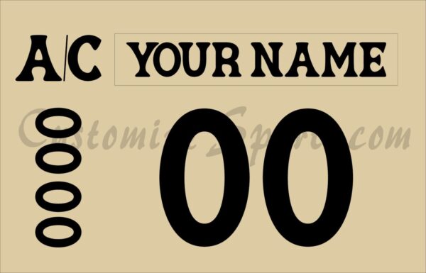 Huntsville Havoc Customized Number Kit for 2022-2023 Home Jersey
