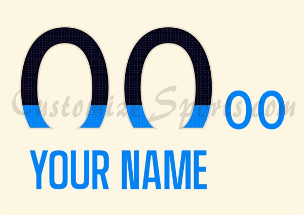 Baseball Los Angeles Dodgers Customized Number Kit For 2024 City Connect Jersey