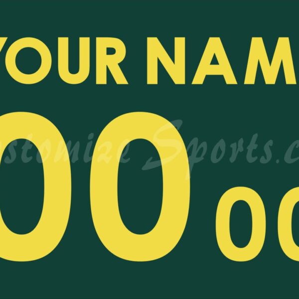 Basketball Team Australia Olympics Customized Number Kit for 2020-2021 Away Jersey