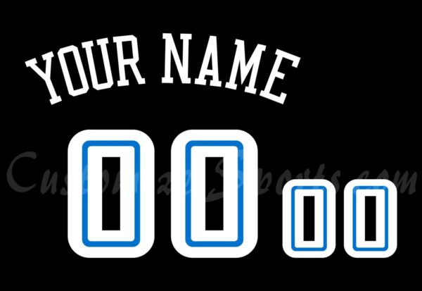 Basketball Cleveland Cavaliers Customized Number Kit for 1999-2003 Road Jersey