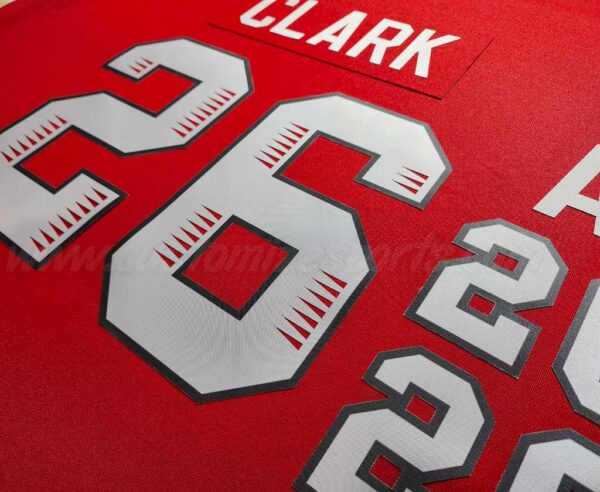 PWHL Ottawa Charge Customized Number Kit For 2024-Present Home Jersey - Image 3