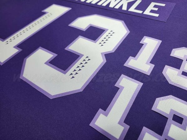 PWHL Minnesota frost Customized Number Kit For 2024-Present Home Jersey - Image 4