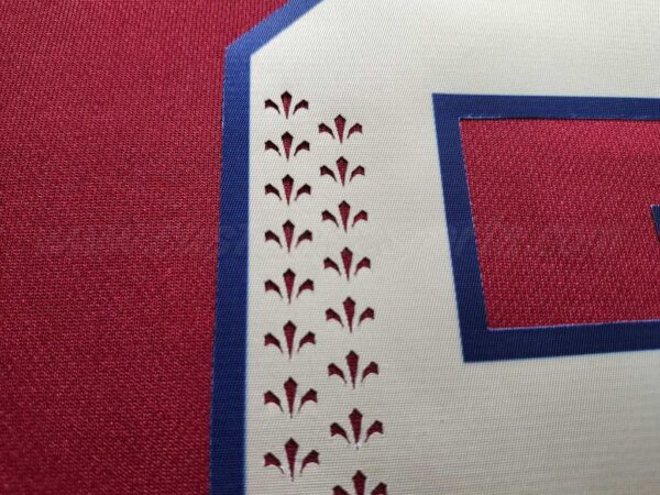 PWHL Montreal Victoire Customized Number Kit For 2024-Present Home Jersey - Image 6