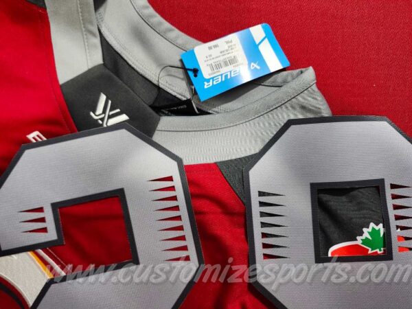 PWHL Ottawa Charge Customized Number Kit For 2024-Present Home Jersey - Image 10