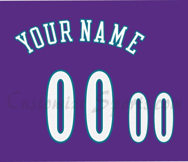Basketball Charlotte Hornets Customized Number For Kit 2019-2020 Classic Jersey