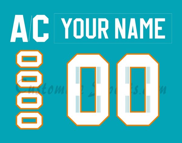PWHL New York Sirens Customized Number Kit For 2024-Present Home Jersey