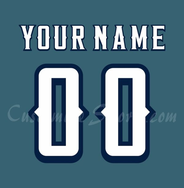 Baseball Toledo Mud Hens Customized Number Kit for 2023 Margaritaville Jersey