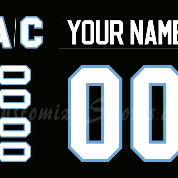 Utah Hockey Club Customized Number Kit for 2024-Present Home Jersey