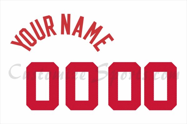 Basketball Brooklyn Nets Customized Number Kit for 2022-2023 Hardwood Classic Jersey