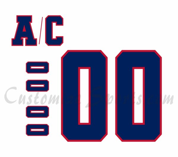 Montreal Canadiens Customized Number Kit For 1955-1956 Away Jersey