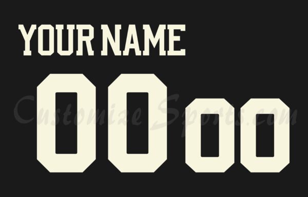 NCAA Oklahoma Sooners Customized Number Kit for 2018-Present Alt Basketball Jersey