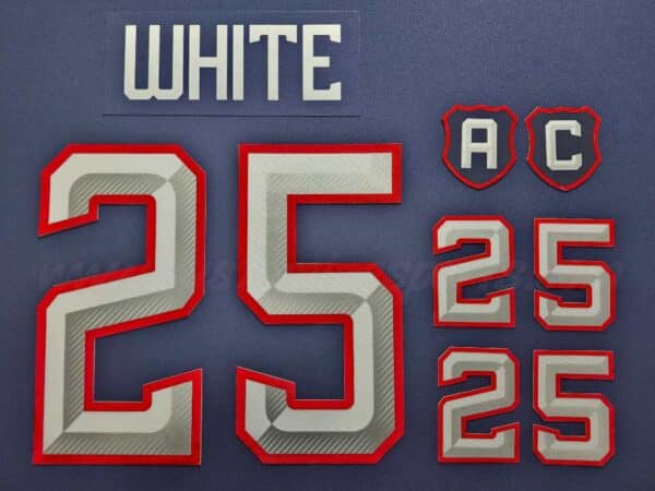 2025 4 Nations Face-Off Customized Number Kit for Team USA Jersey - Image 2