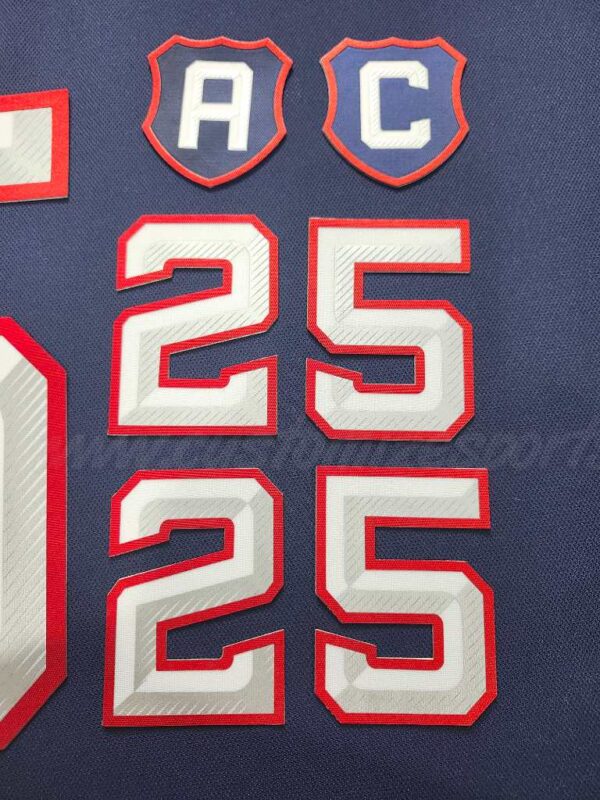 2025 4 Nations Face-Off Customized Number Kit for Team USA Jersey - Image 14