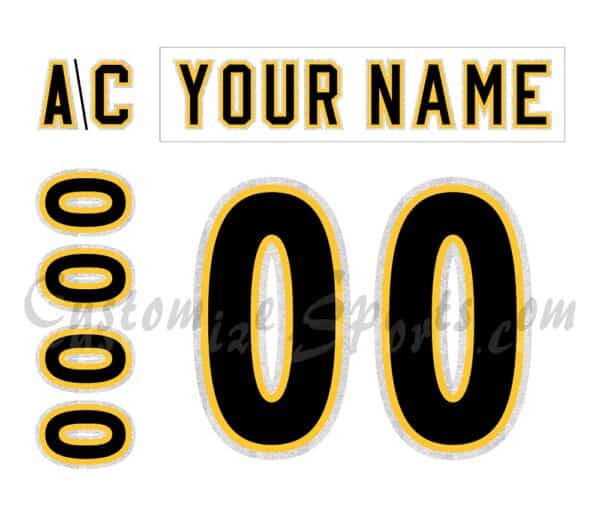 Kingston Frontenacs Customized Number Kit For 2001-2009 White Jersey