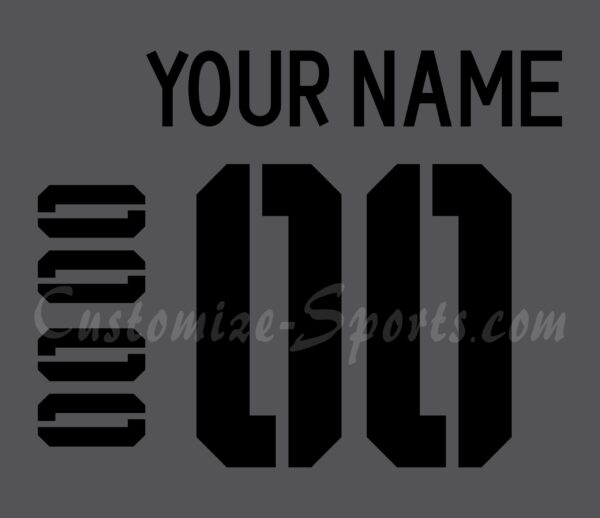 Los Angeles Kings Customized Number Kit For 2020 Stadium Series Gray Practice Jersey