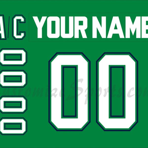 Seattle Thunderbirds Customized Number Kit for 2025-Present 3rd Jersey