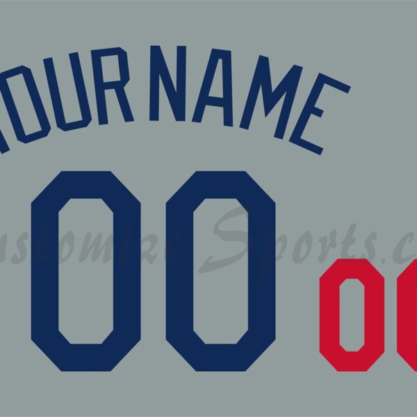 Baseball Los Angeles Dodgers Customized Number Kit For 2025-Present Road Jersey