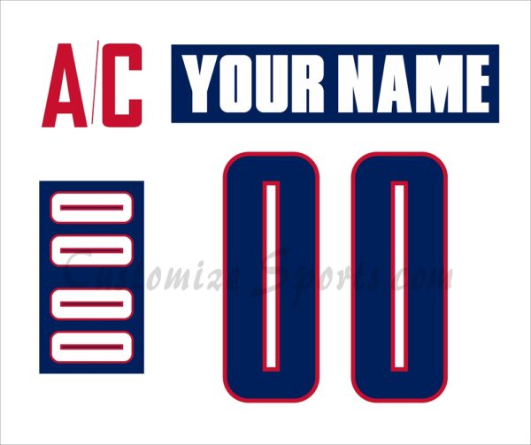IIHF Team Russia Customized Number Kit for 2001-2005 White Hockey Jersey