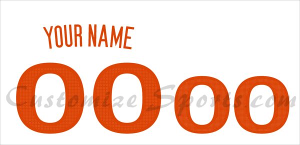 Basketball Miami Hurricanes Customized Number Kit for 2022-Present White Jersey