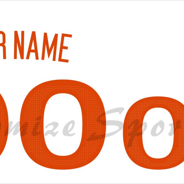 Basketball Miami Hurricanes Customized Number Kit for 2022-Present White Jersey