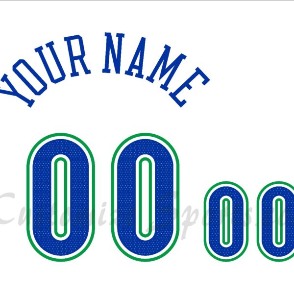 Basketball Minnesota Timberwolves Customized Number Kit for 2023-2024 Classic Edition Jersey
