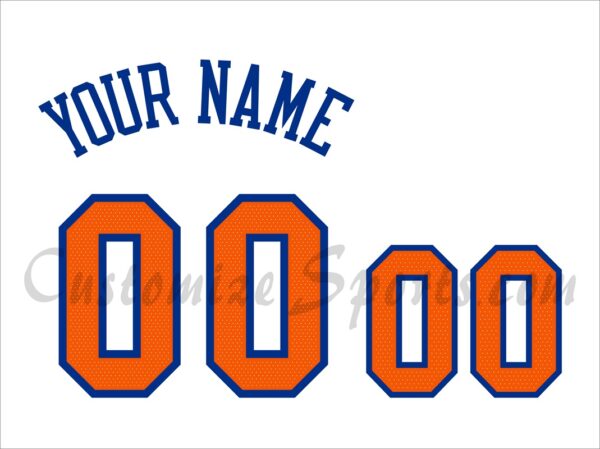 Basketball New York Knicks Customized Number 2024-2025 City Edition Jersey