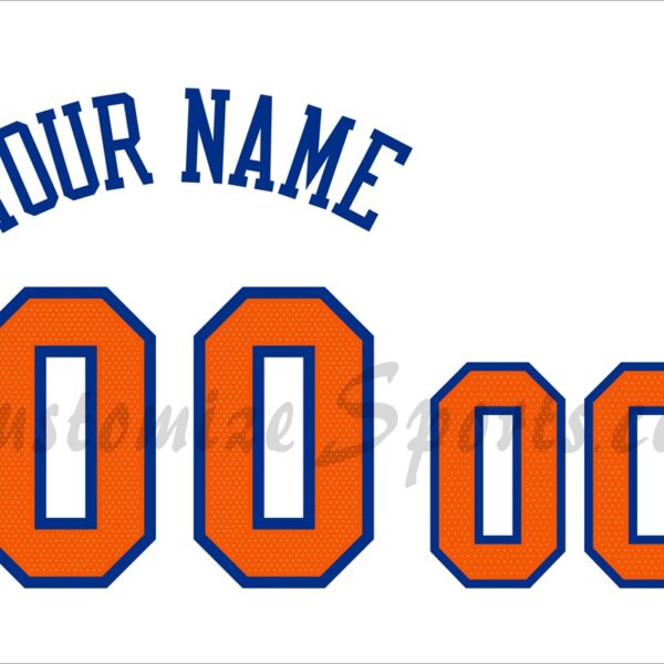 Basketball New York Knicks Customized Number 2024-2025 City Edition Jersey