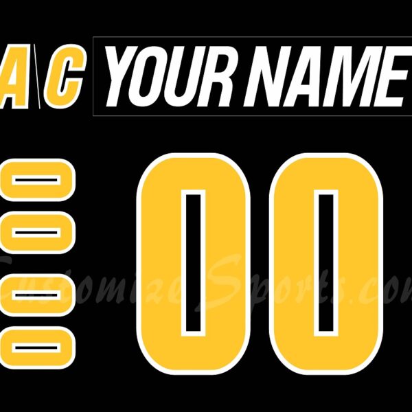 Sarnia Sting Customized Number Kit For 2022-Present Away Jersey