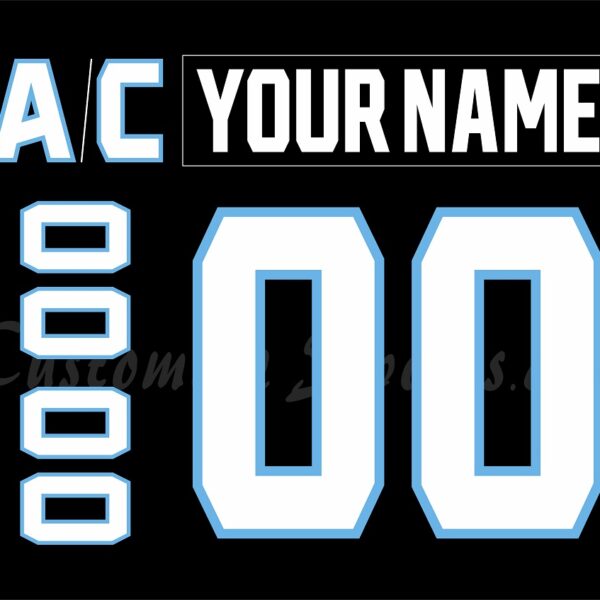 Utah Mammoth Customized Number Kit for 2025-Present Home Jersey