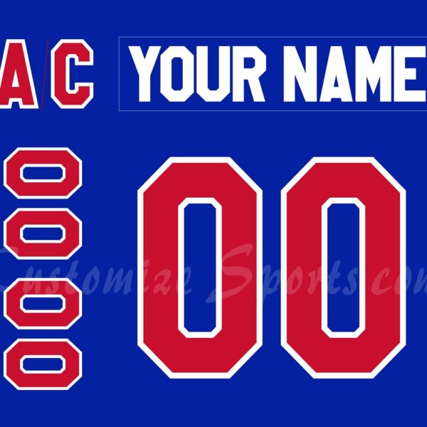 Cincinnati Cyclones Customized Number Kit for 2026 Miracle on Ice jersey